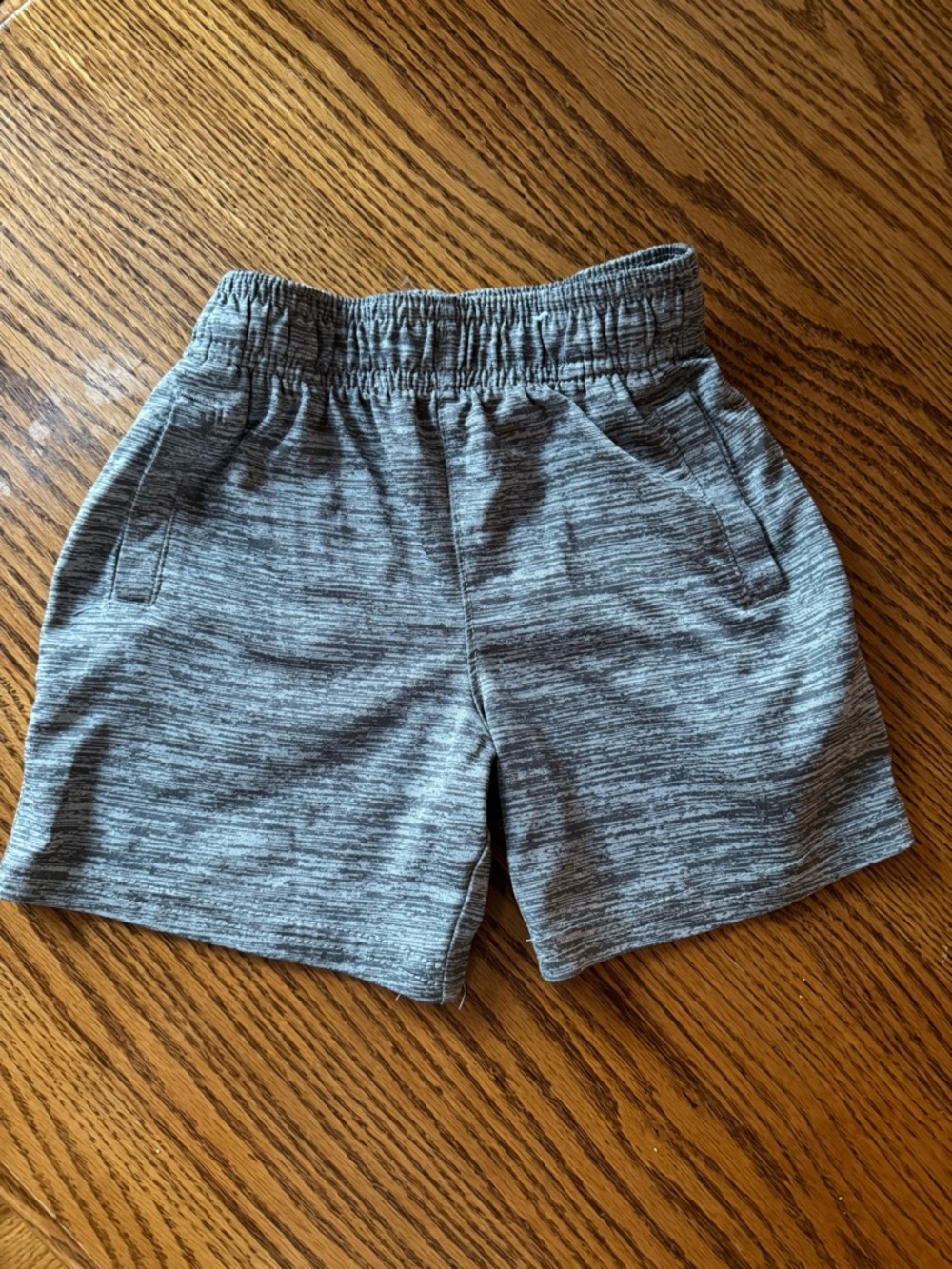 2t Garanimals Heathered Gray Elastic-Waist Toddler Kids Boys Shorts Athletic